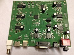 Monochromator control card designed and built for Gilden Photonics.
